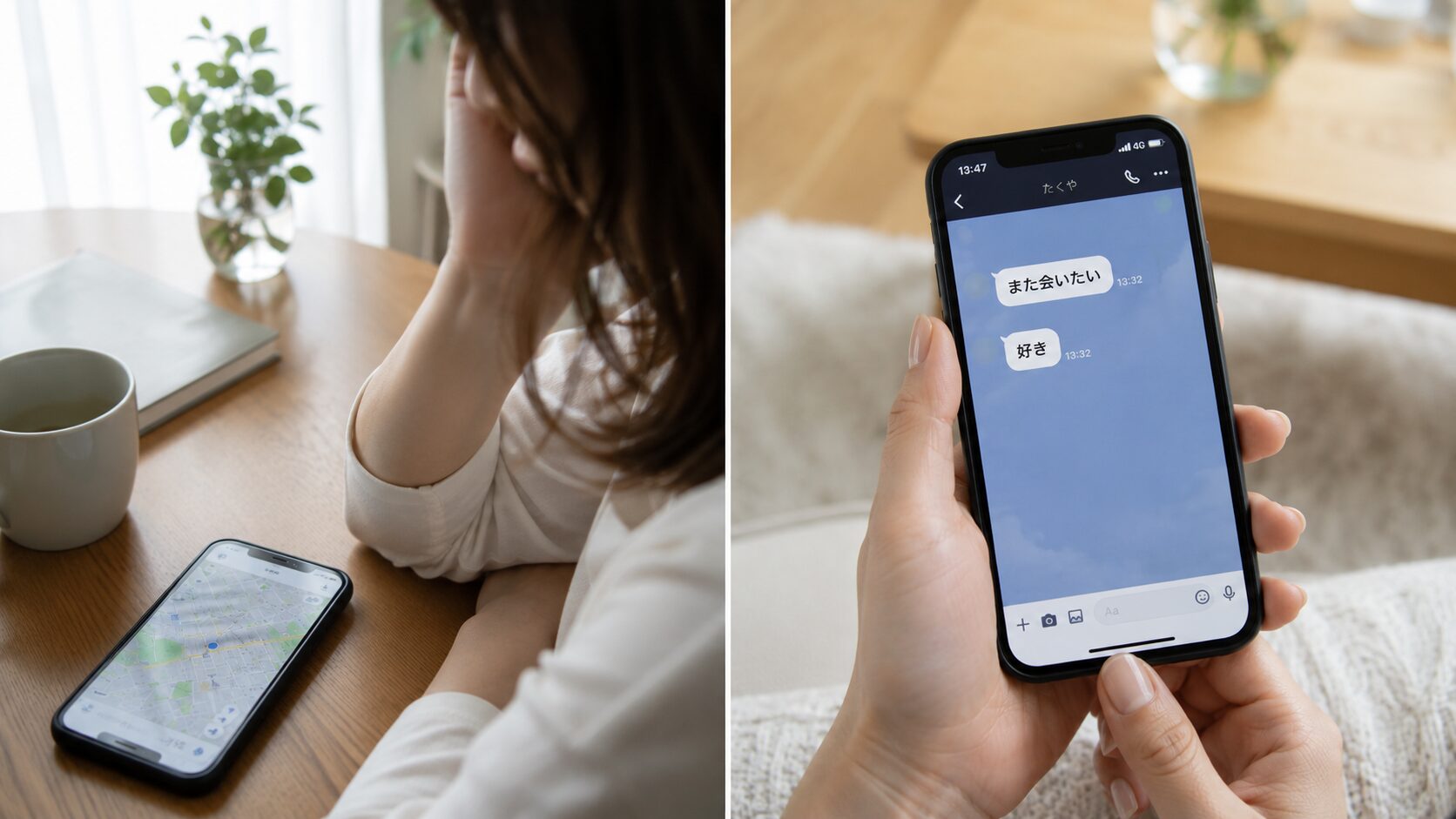 配偶者のスマートフォン確認に関する注意点のイメージ