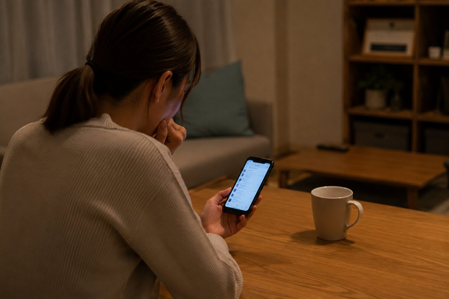 配偶者のスマホを確認する行為の法的な位置づけのイメージ