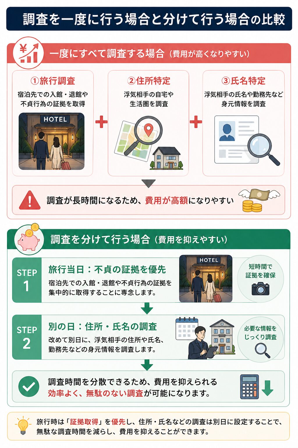 調査費用のイメージ