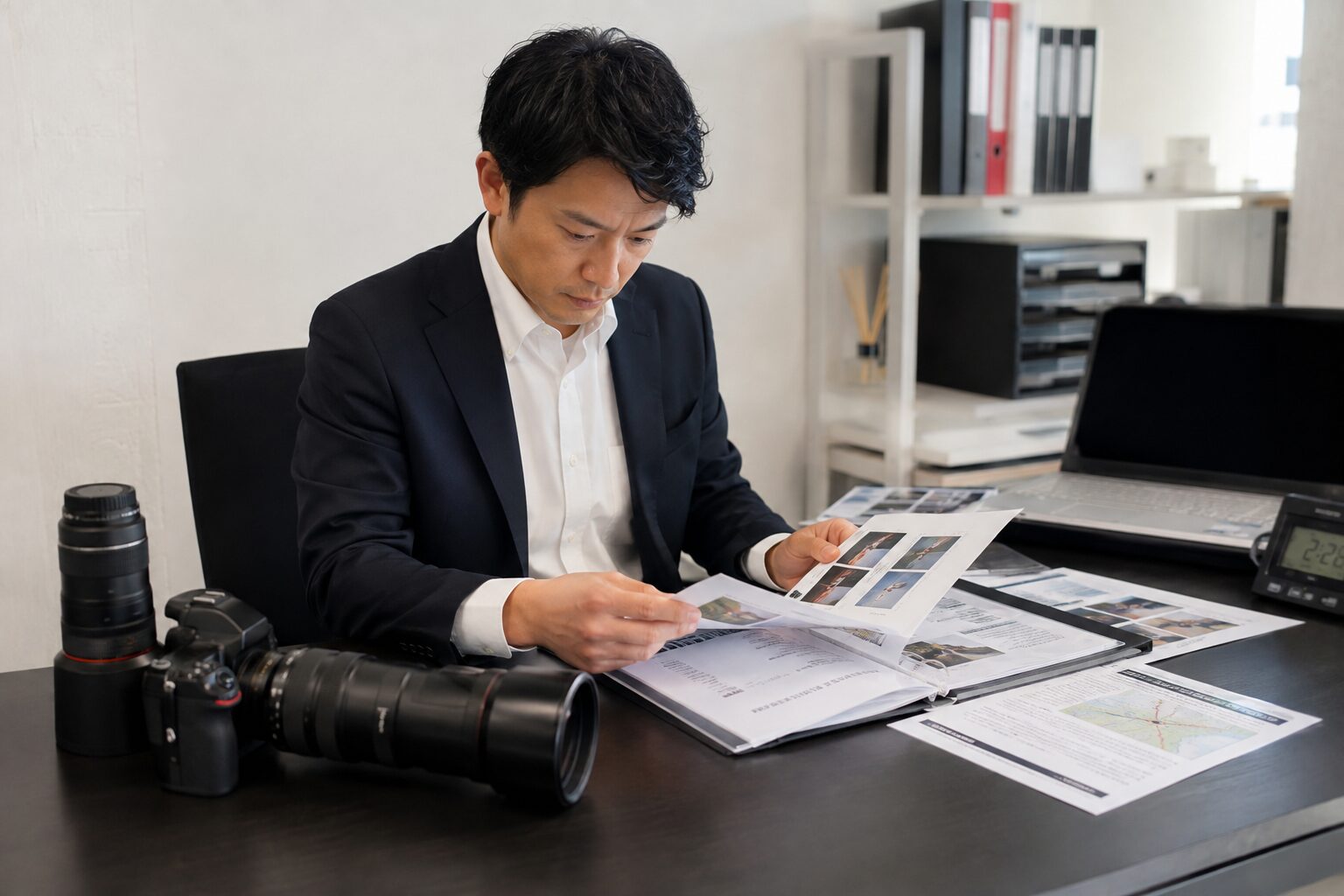探偵の調査報告書イメージ