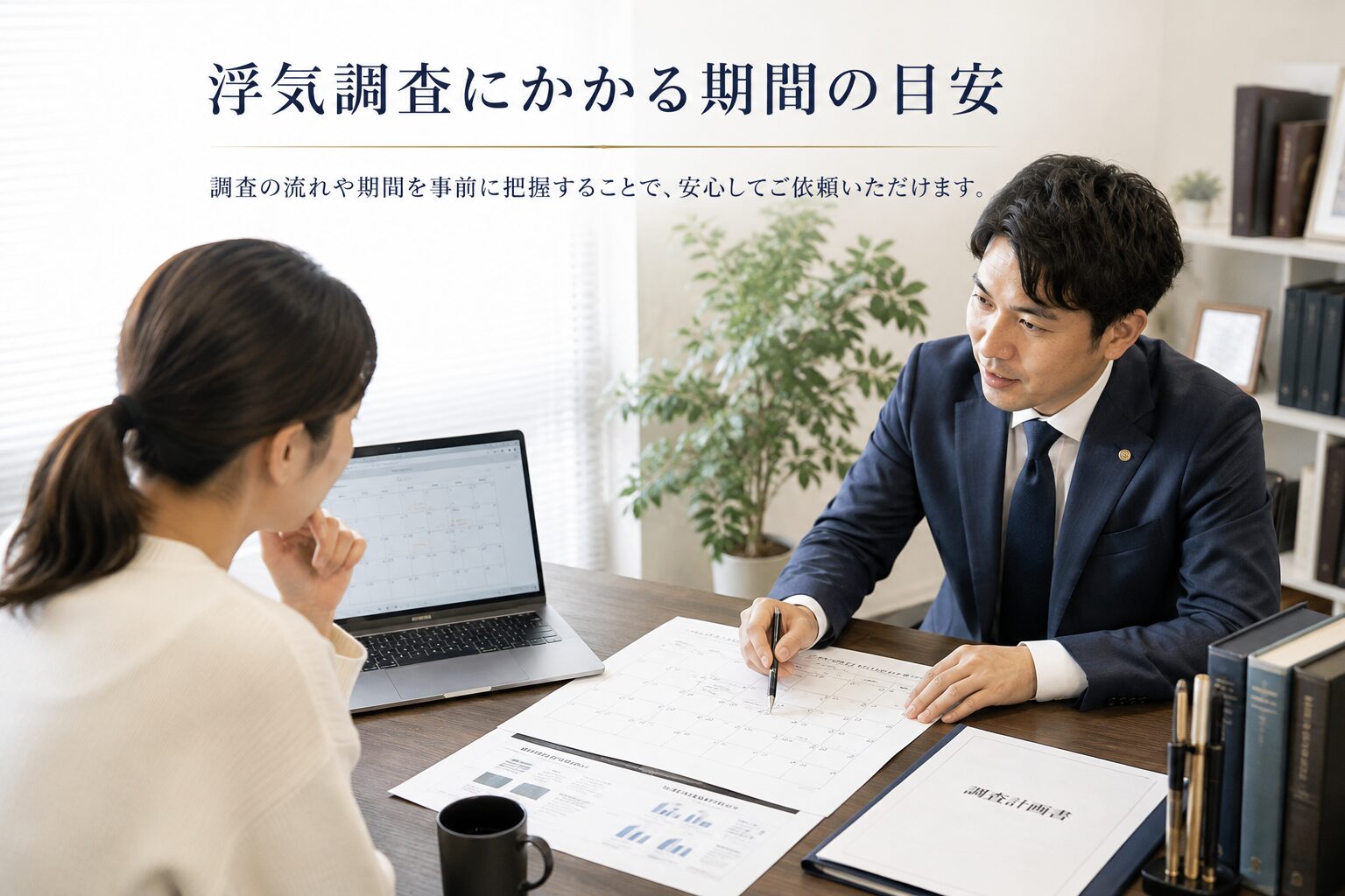 浮気調査を検討するイメージ