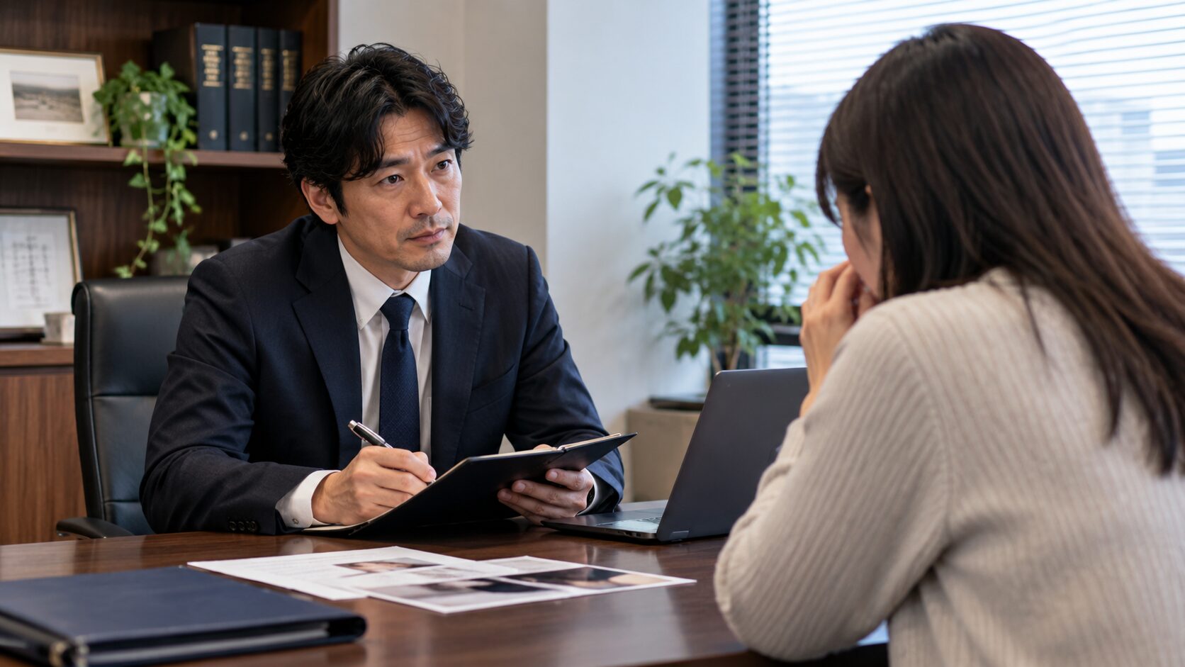 別居中で情報が少なくても、分かっている情報から調査方法を相談できる